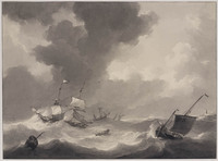 Z 033
<br/>
Onstuimige zee
<br/>
<em>Schotel, Johannes Christiaan (1787-1838)</em>